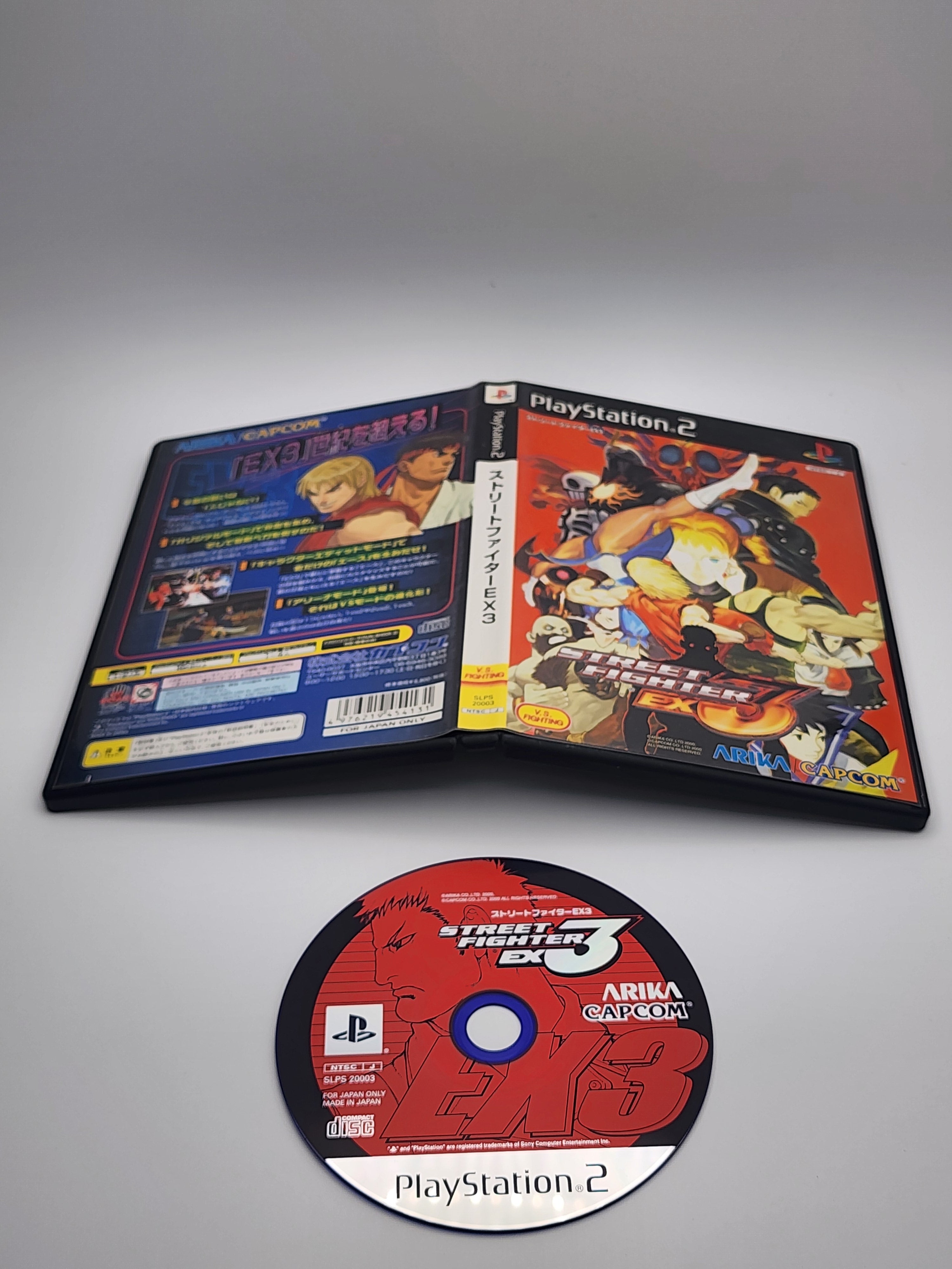 USED JAPAN] Street Fighter EX3 PS2 [SFEX303] – JumpIchiban