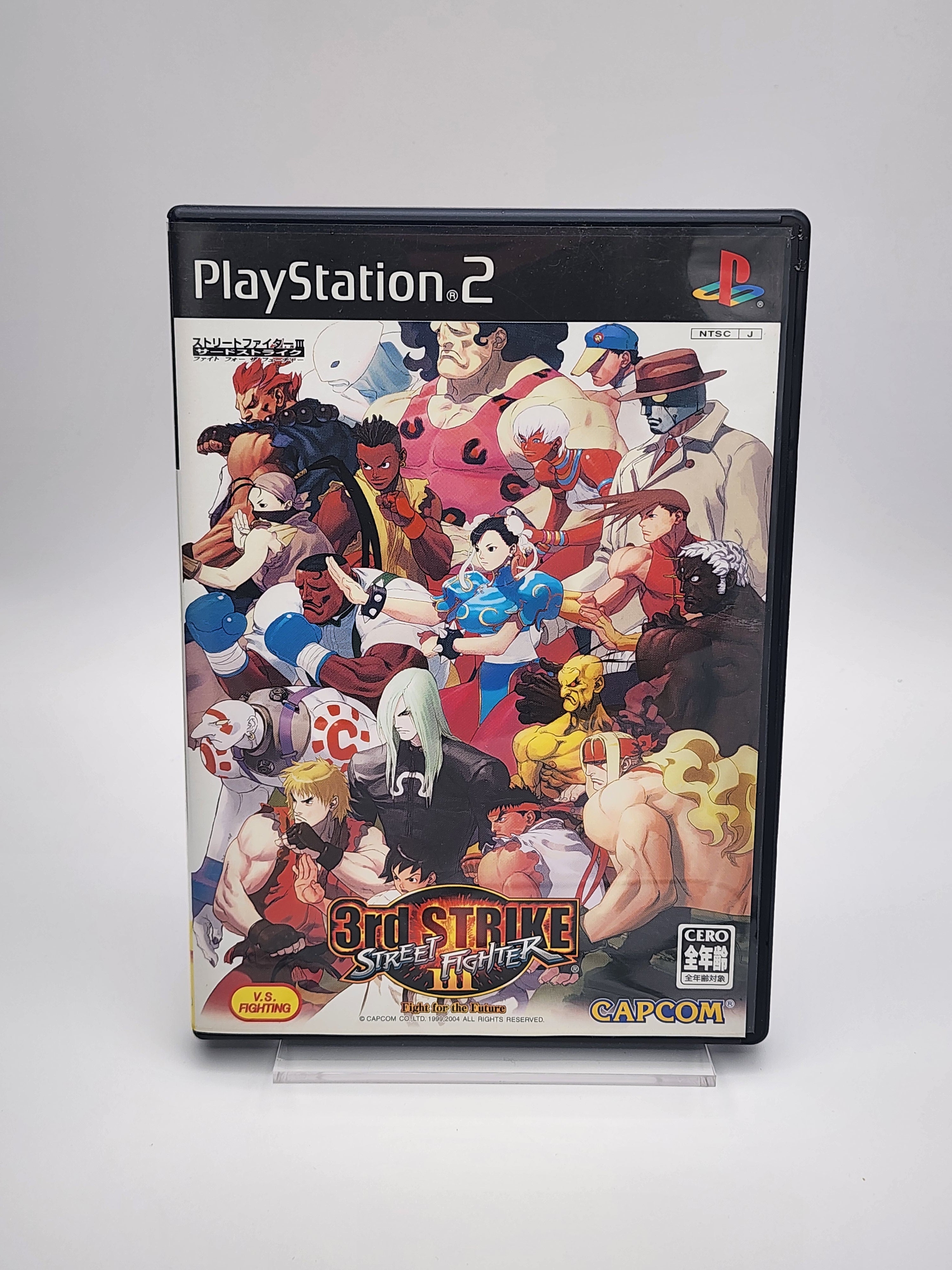 USED JAPAN] Street Fighter III 3rd Strike Fight for the Future PS2