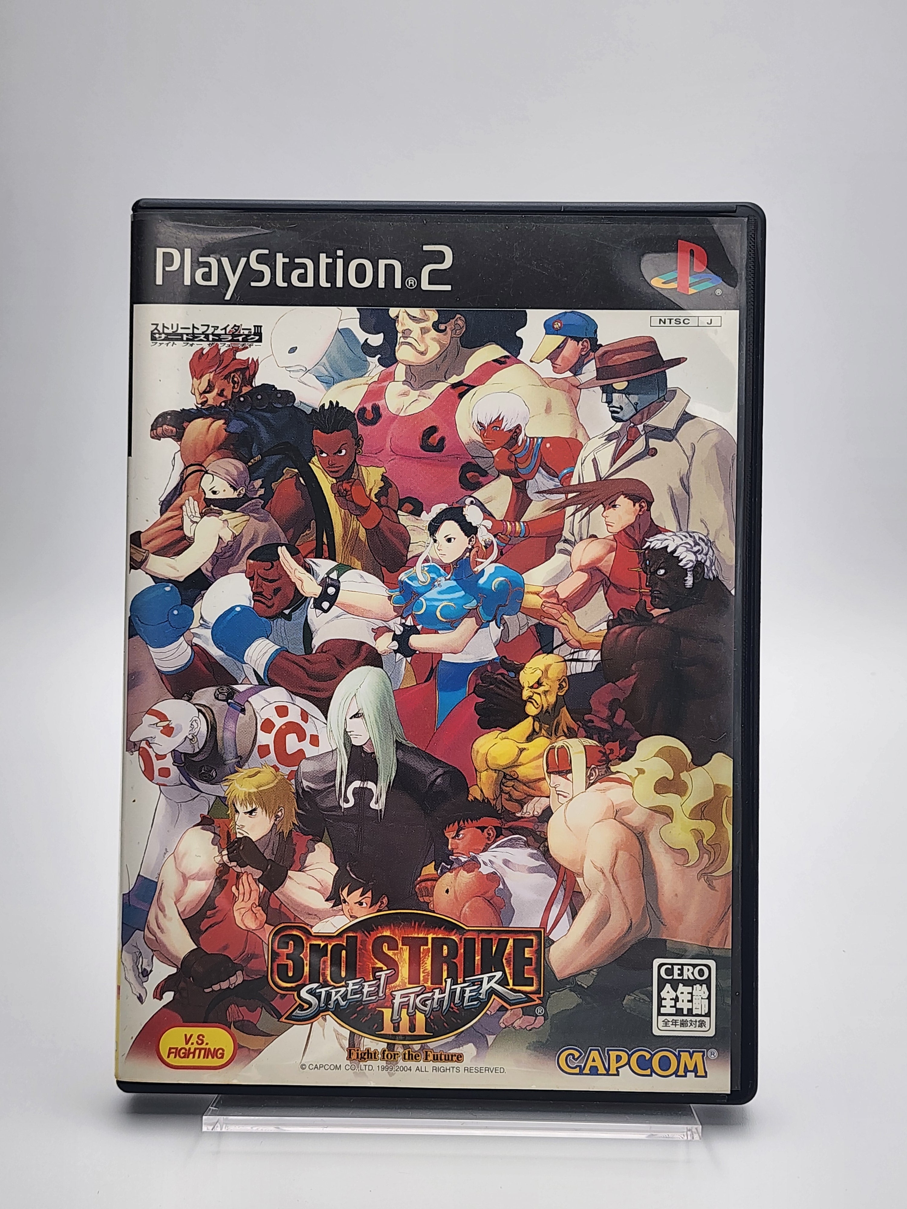 [USED JAPAN] Street Fighter III 3rd Strike Fight for the Future PS2 [SF3S01]