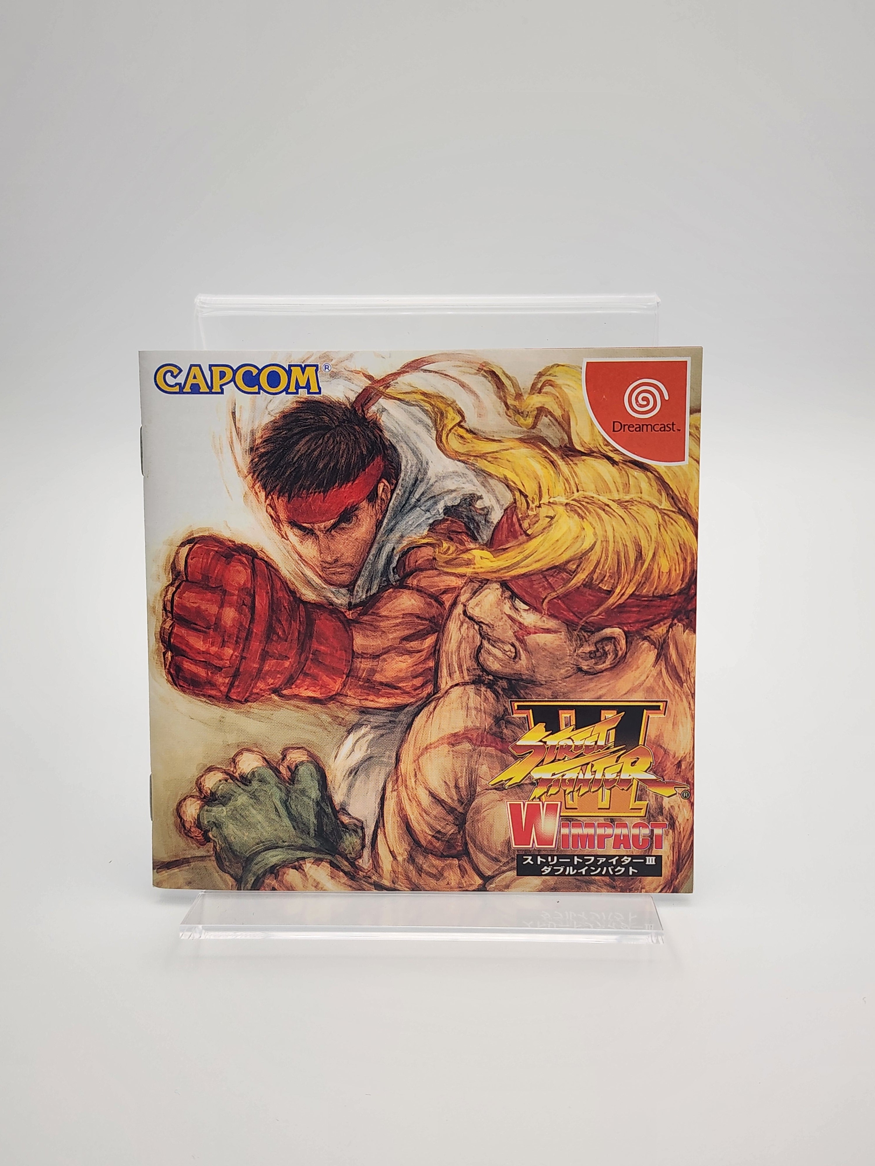 [USED JAPAN] Street Fighter III W Impact Dreamcast [SF3W1]