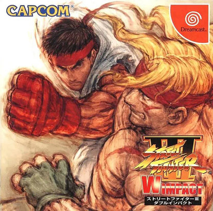 [USED JAPAN] Street Fighter III W Impact Dreamcast [SF3W2]