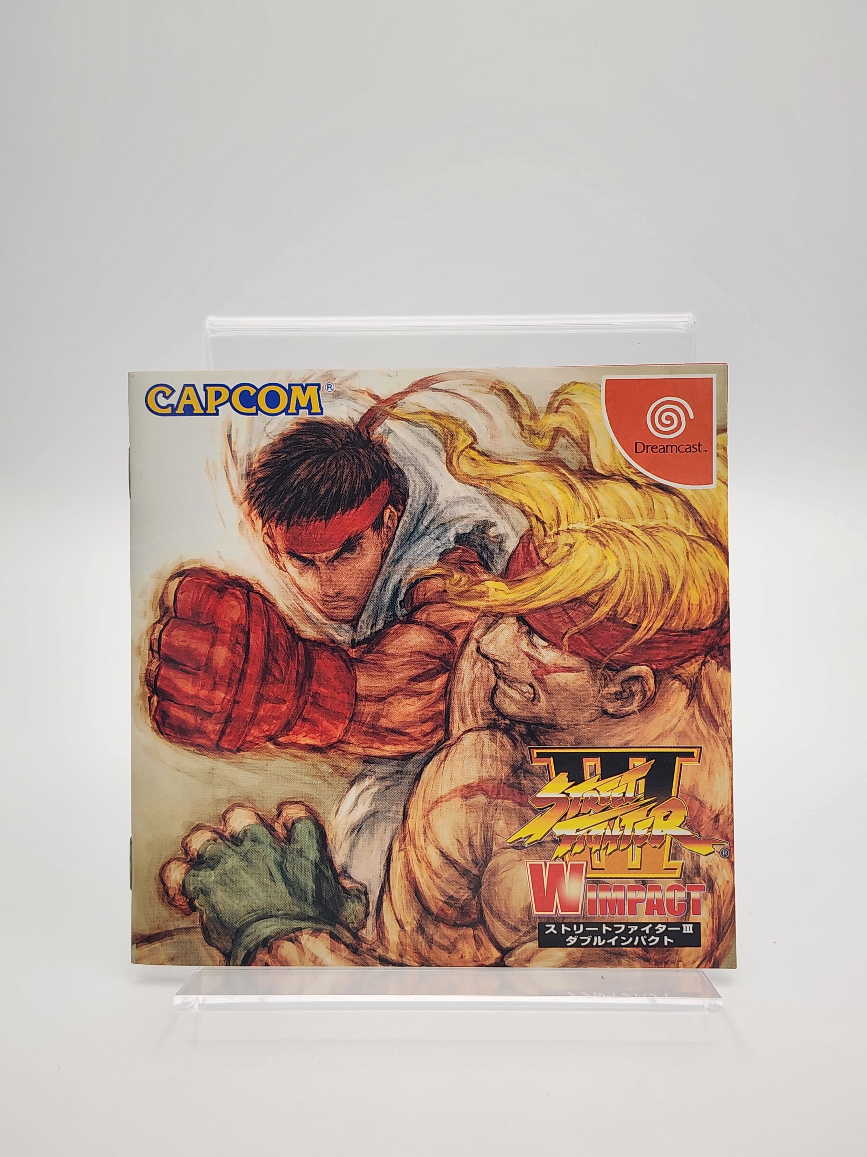 [USED JAPAN] Street Fighter III W Impact Dreamcast [SF3W2]