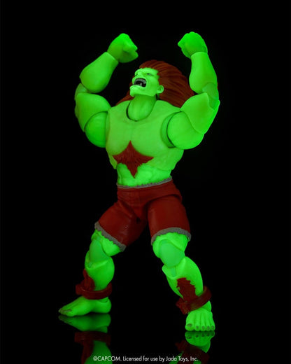 Street Fighter II Jada Toys Figure - Blanka Glow in the Dark Finished Product Ver. [Pre-Order Sep 2026]
