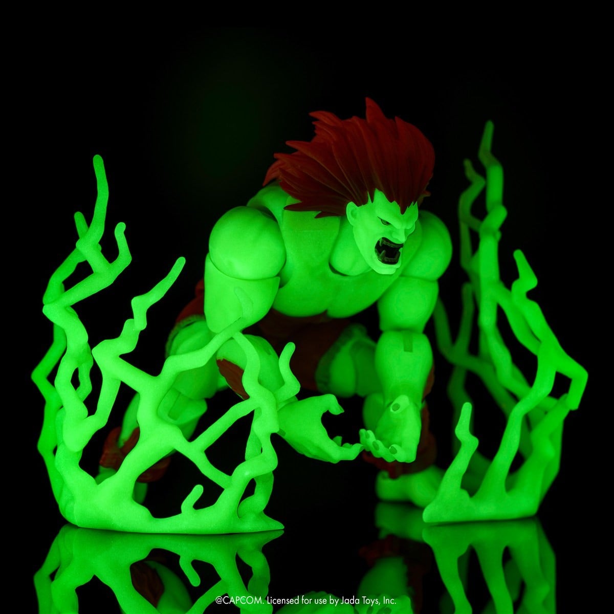 Street Fighter II Jada Toys Figure - Blanka Glow in the Dark Finished Product Ver. [Pre-Order Sep 2026]