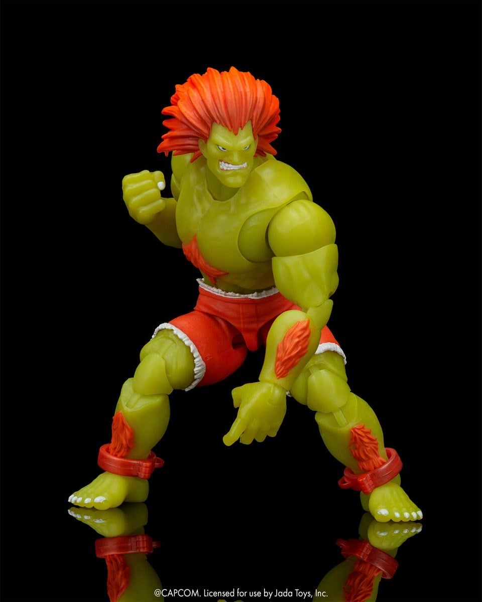Street Fighter II Jada Toys Figure - Blanka Glow in the Dark Finished Product Ver. [Pre-Order Sep 2026]