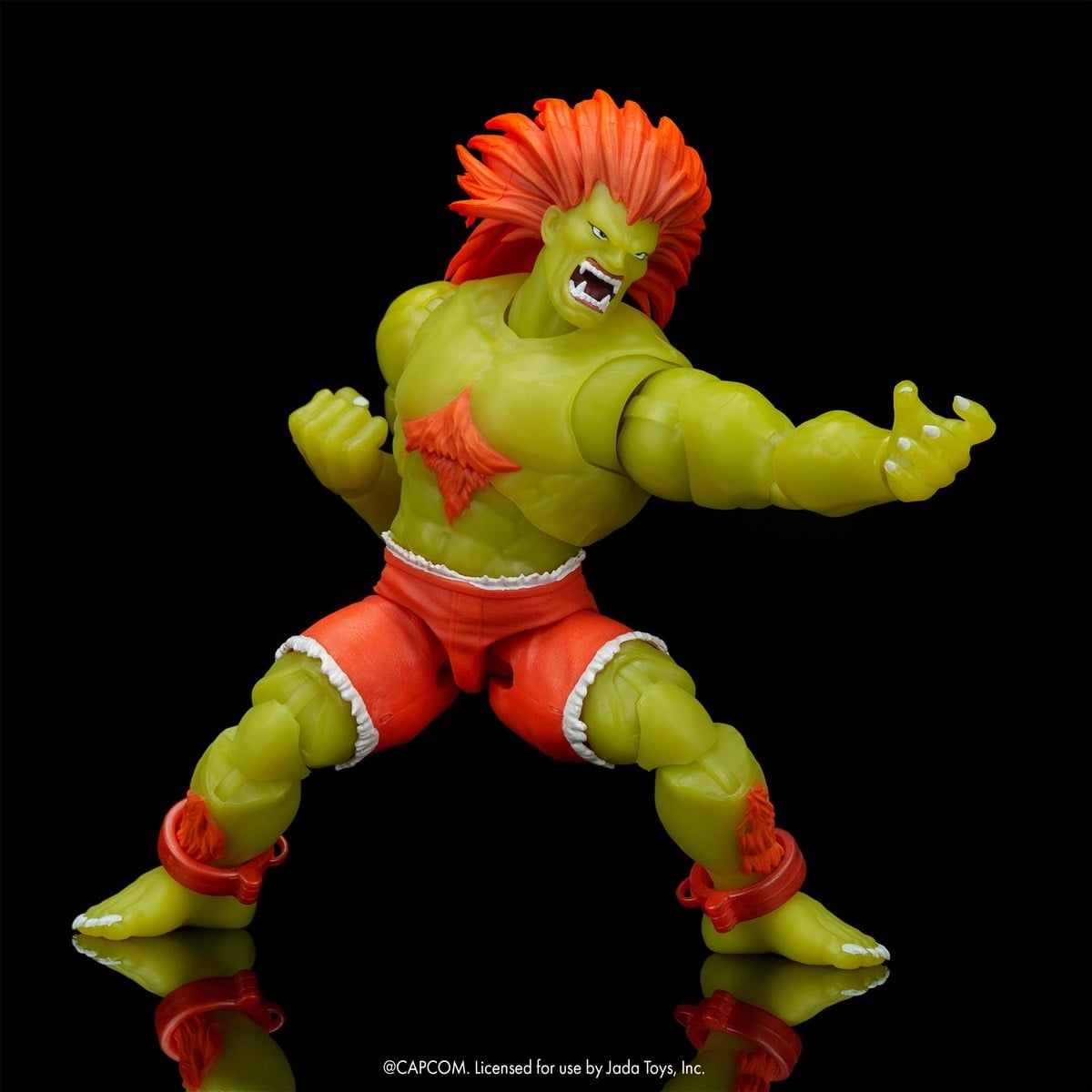 Street Fighter II Jada Toys Figure - Blanka Glow in the Dark Finished Product Ver. [Pre-Order Sep 2026]