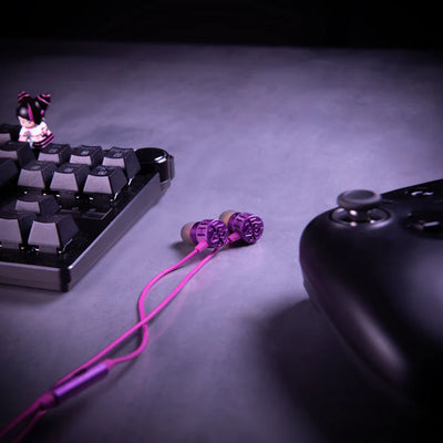 Street Fighter The Drive Impact ASG561 JUR ONE Wired Earphones 2.0 - Juri Edition  [Pre-Order Jul 2026]