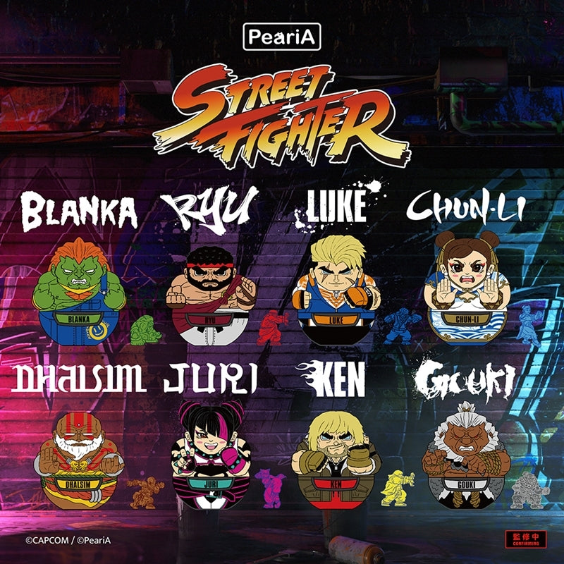 Street Fighter Wolrd in Your Pocket Figures - [Random] Trading Playset Box of 9 [Pre-Order Nov 2026]
