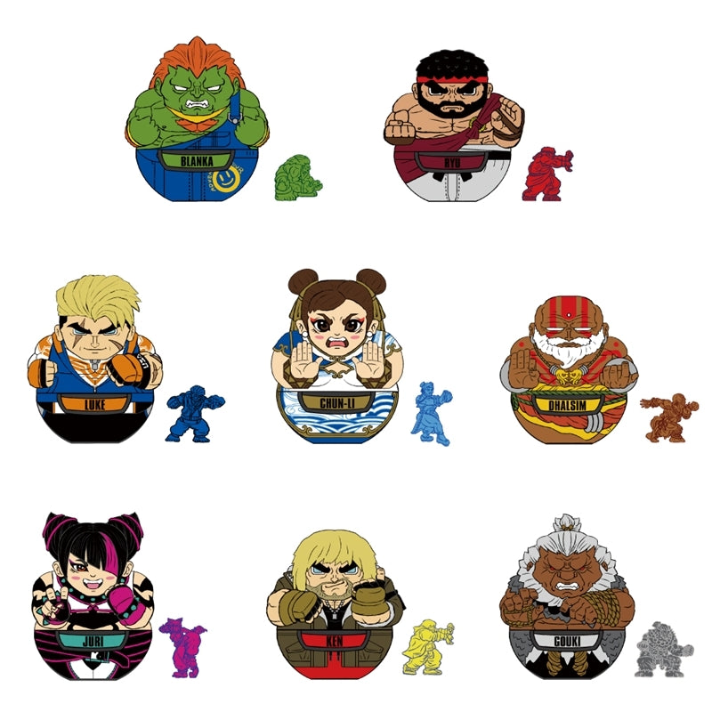 Street Fighter Wolrd in Your Pocket Figures - [Random] Trading Playset Box of 9 [Pre-Order Nov 2026]