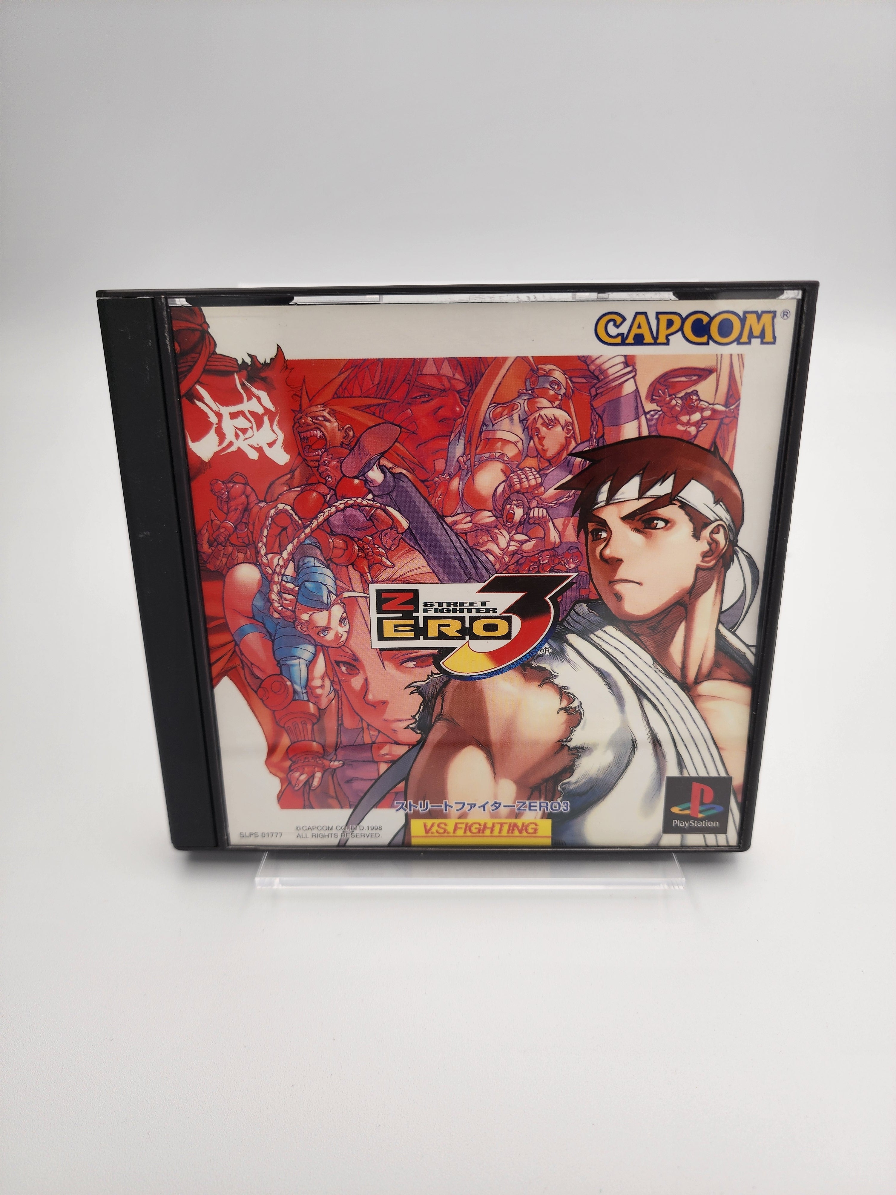 [USED JAPAN] Street Fighter ZERO 3 Playstation [SFZ3 01]