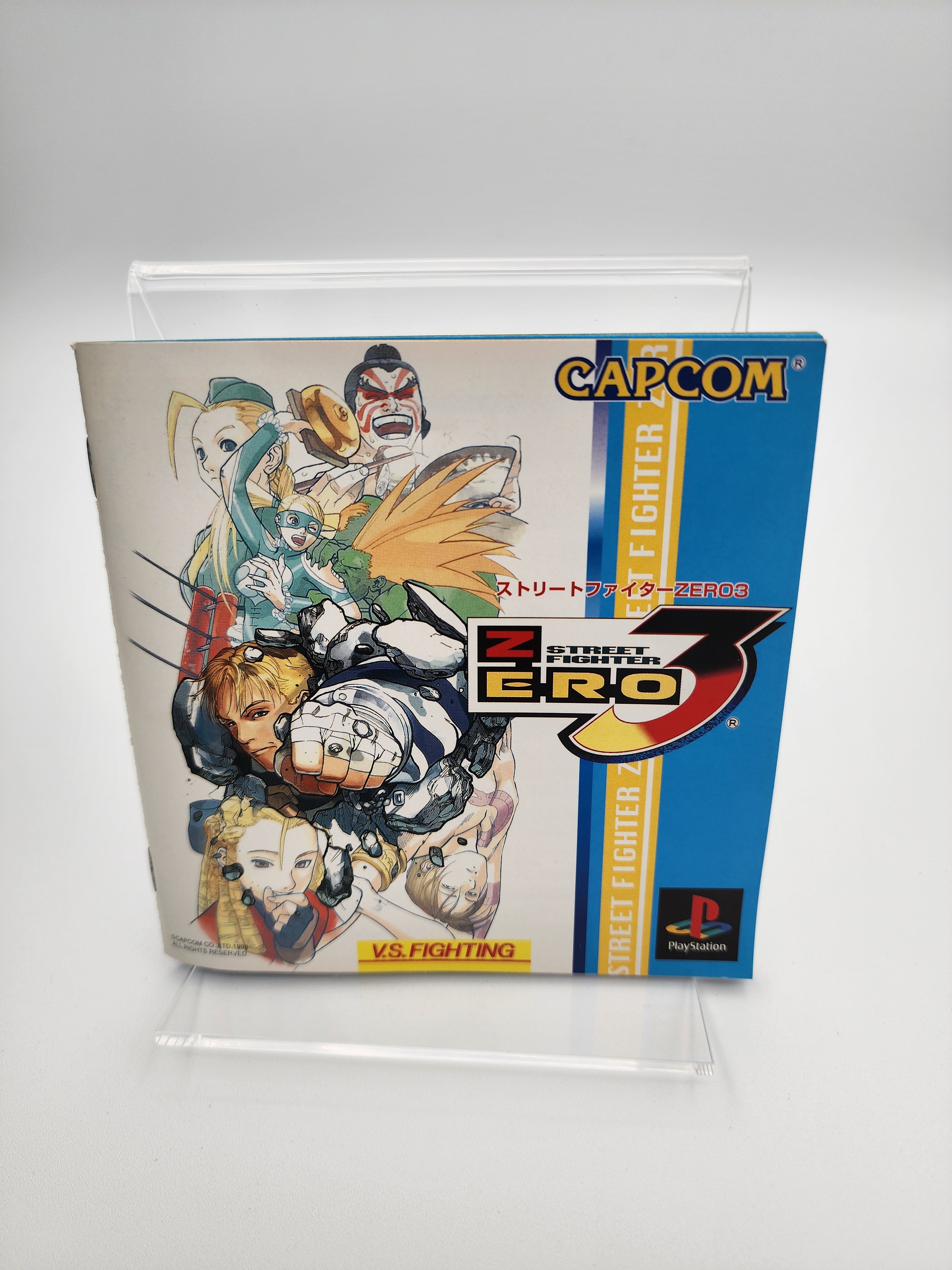 [USED JAPAN] Street Fighter ZERO 3 Playstation [SFZ3 01]