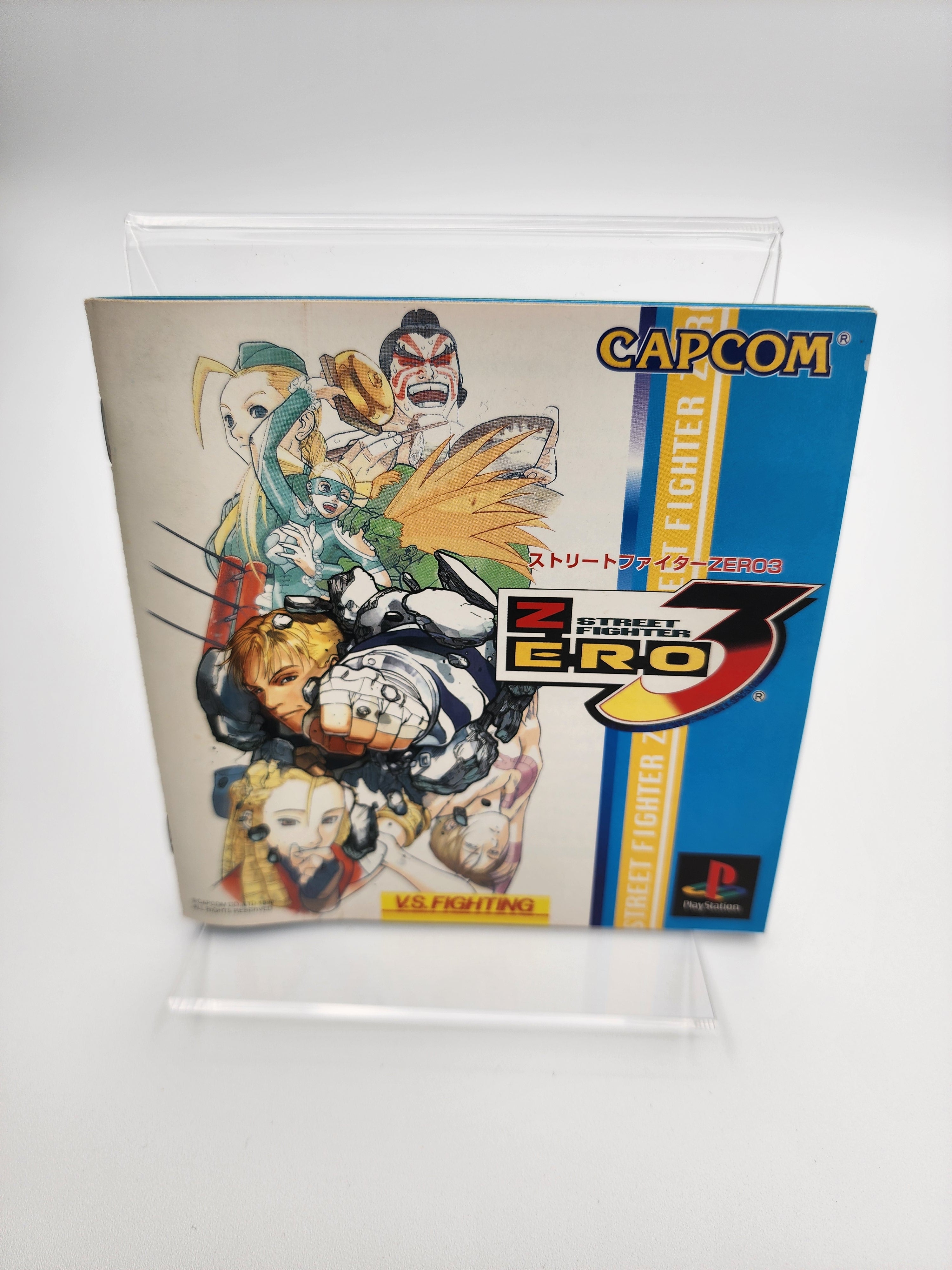 [USED JAPAN] Street Fighter ZERO 3 Playstation [SFZ3 02]