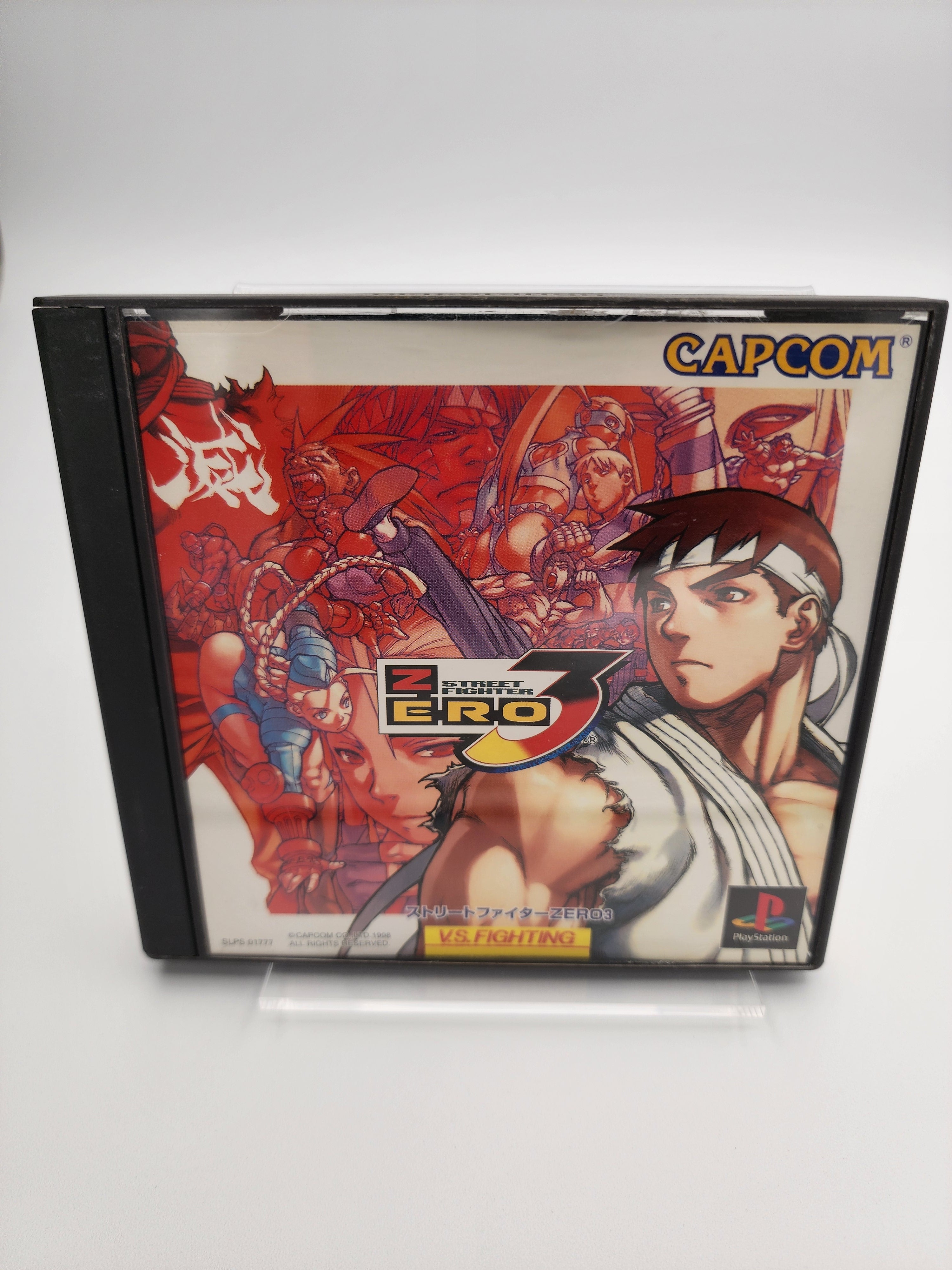 [USED JAPAN] Street Fighter ZERO 3 Playstation [SFZ3 03]