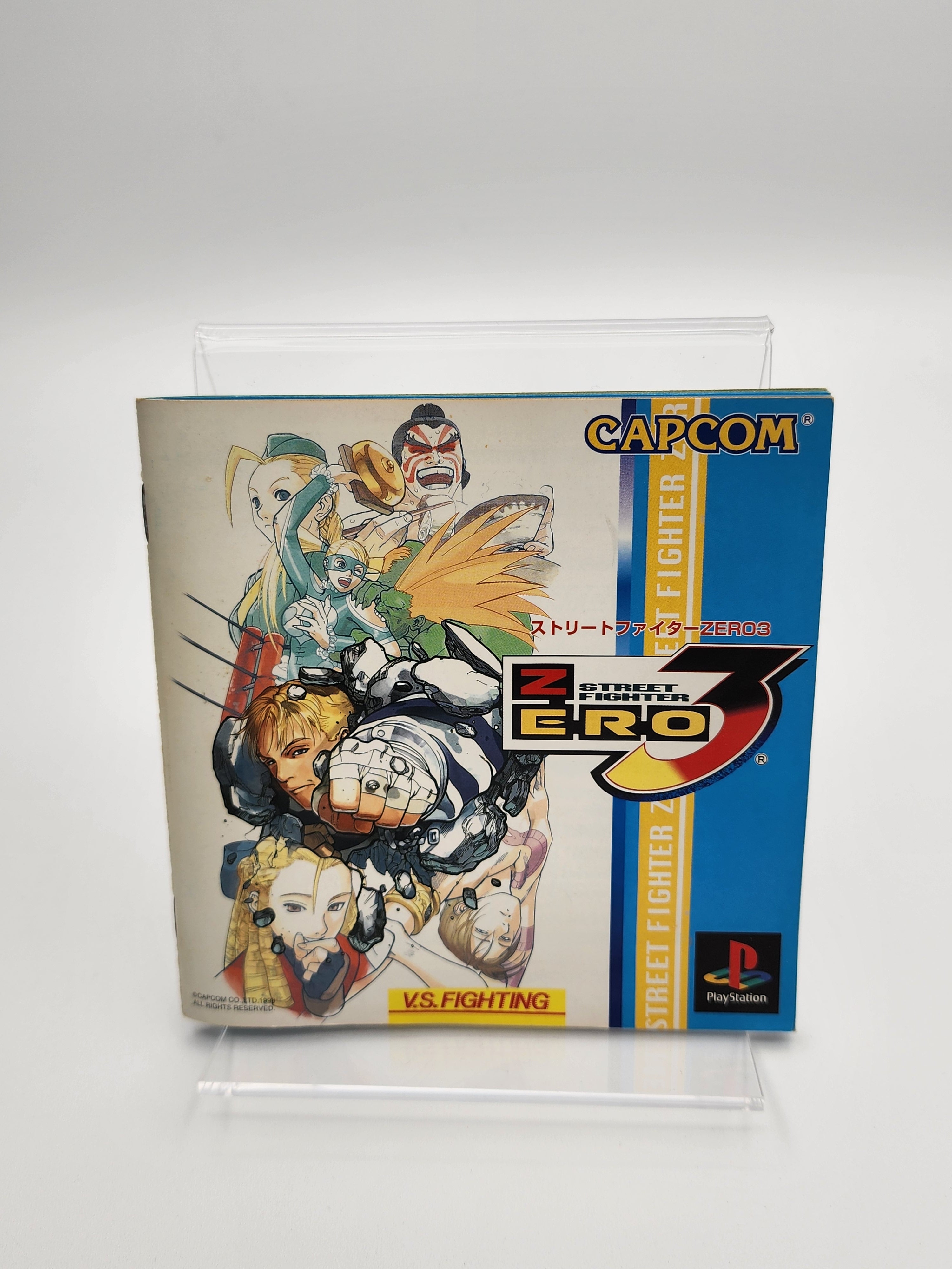 [USED JAPAN] Street Fighter ZERO 3 Playstation [SFZ3 03]