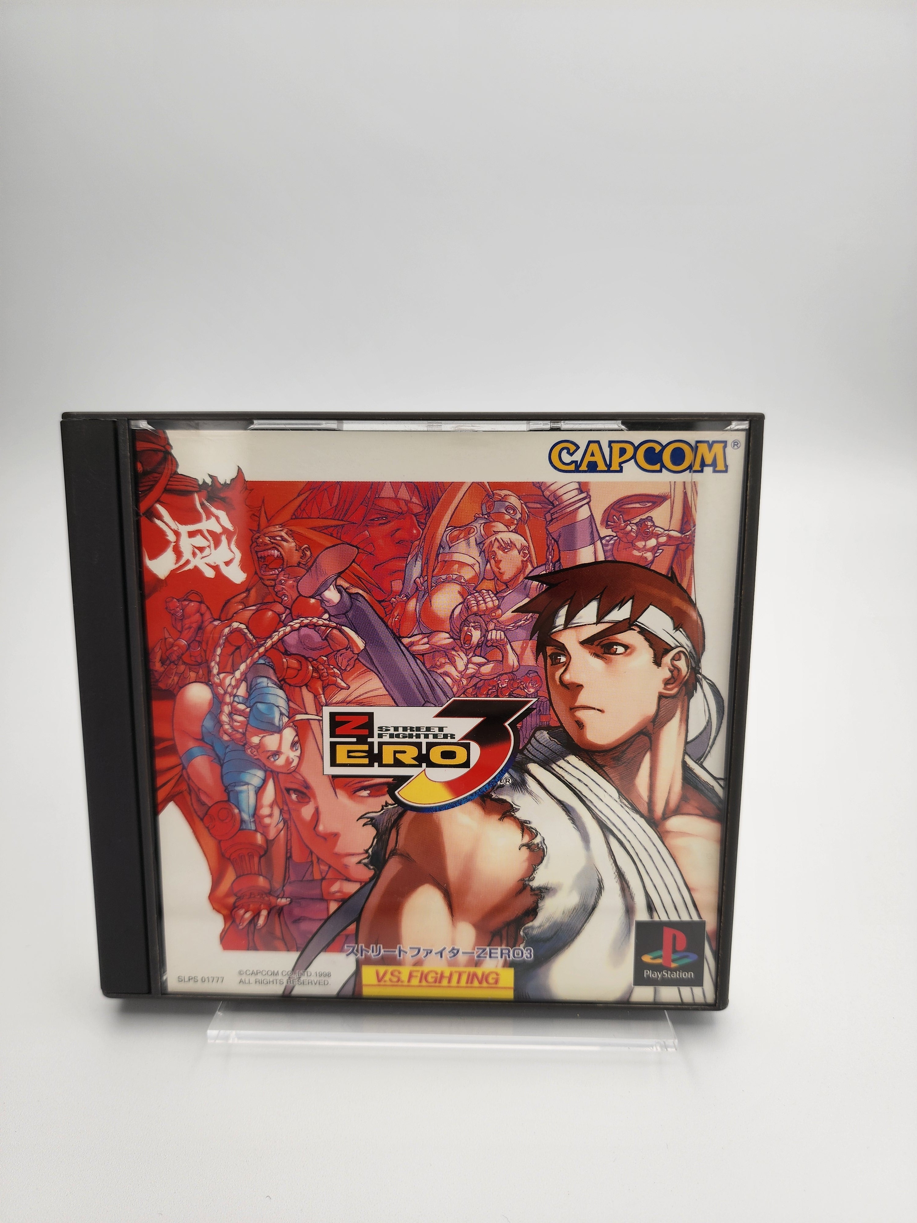 [USED JAPAN] Street Fighter ZERO 3 Playstation [SFZ3 04]