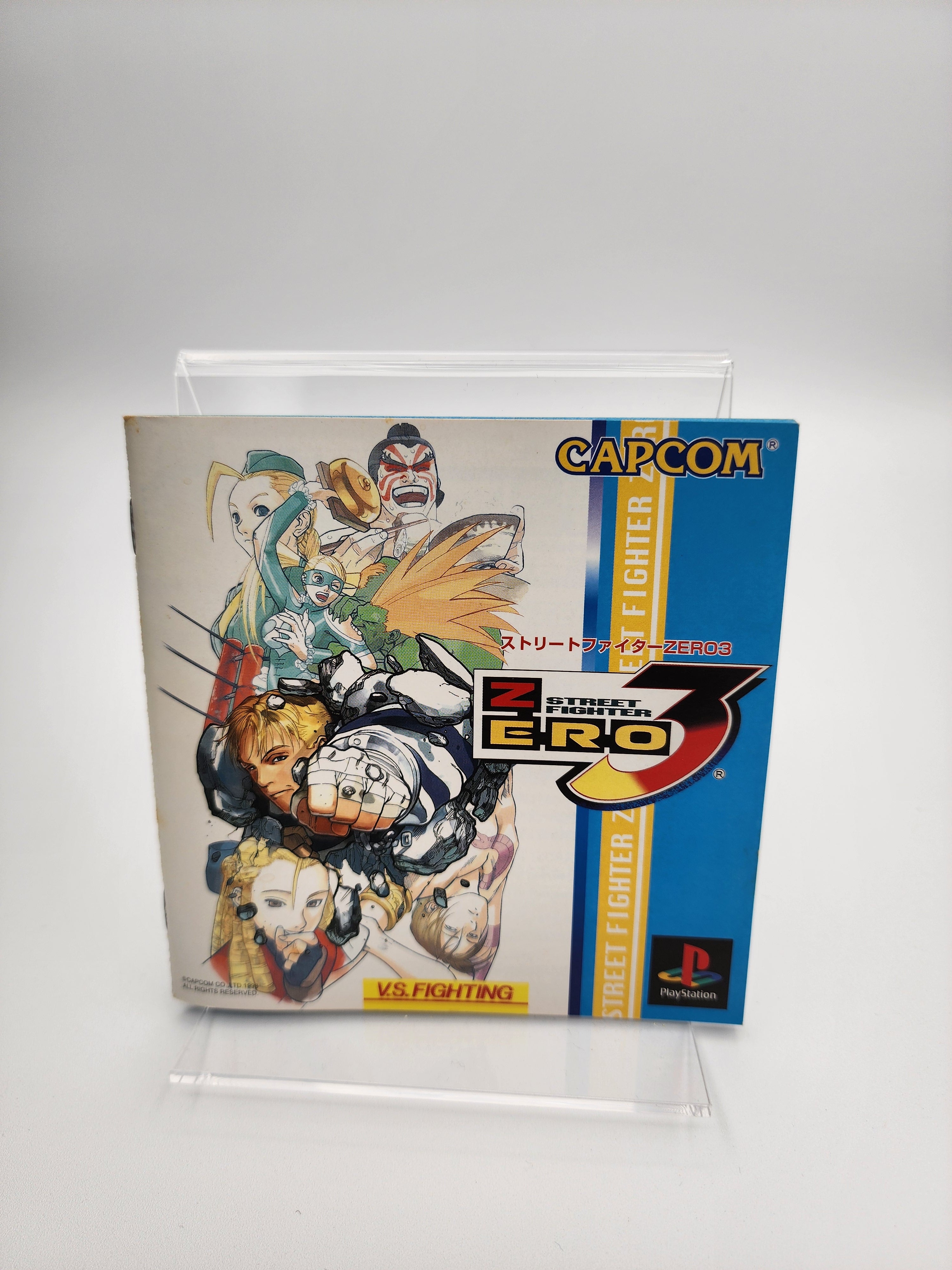 [USED JAPAN] Street Fighter ZERO 3 Playstation [SFZ3 04]
