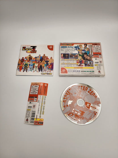 [USED JAPAN] Street Fighter ZERO 3 : Saikyo-ryu Dojo Dreamcast [SFZ3S1]