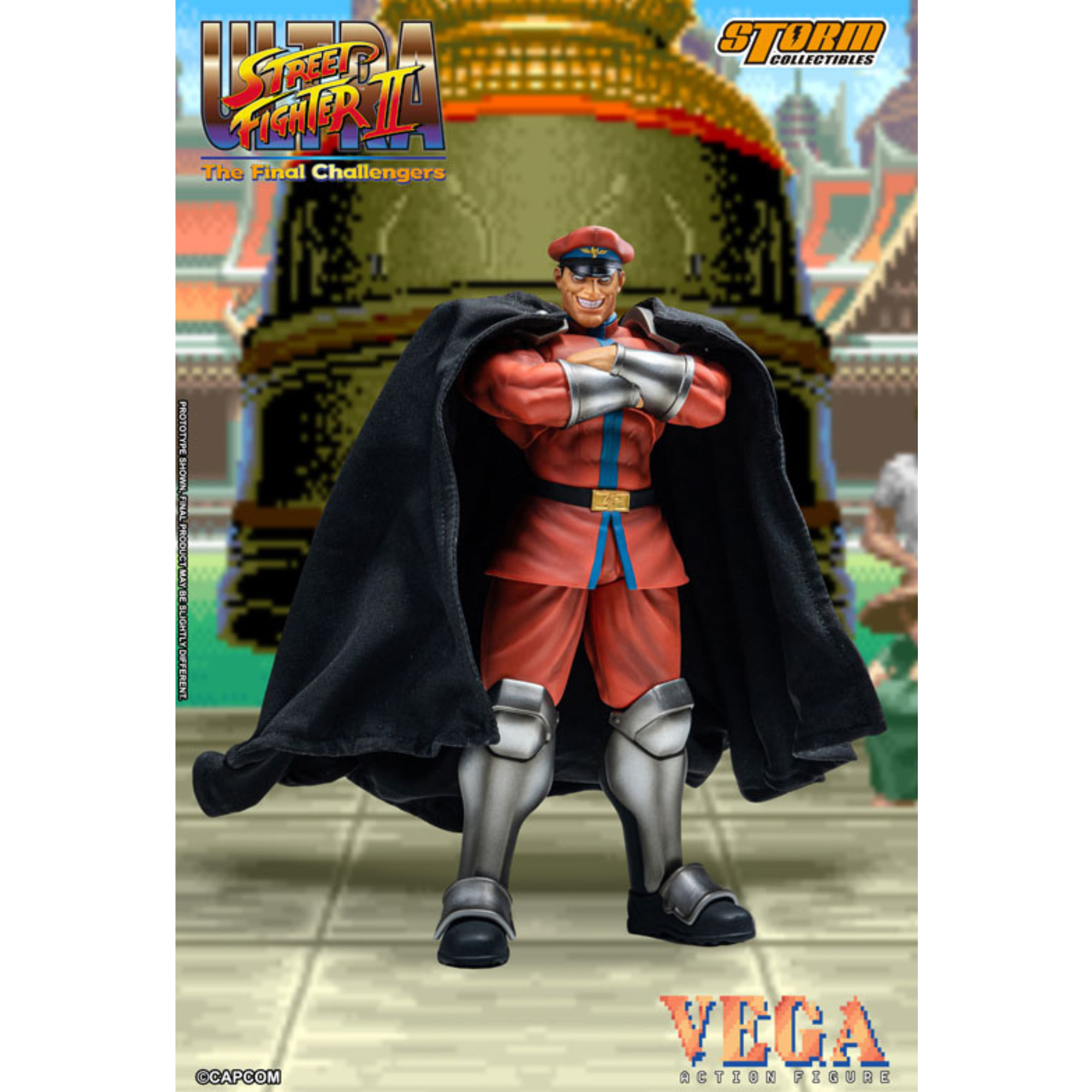 Street Fighter Ultra Street Fighter Ii the Final Challengers Action Figure - M. Bison