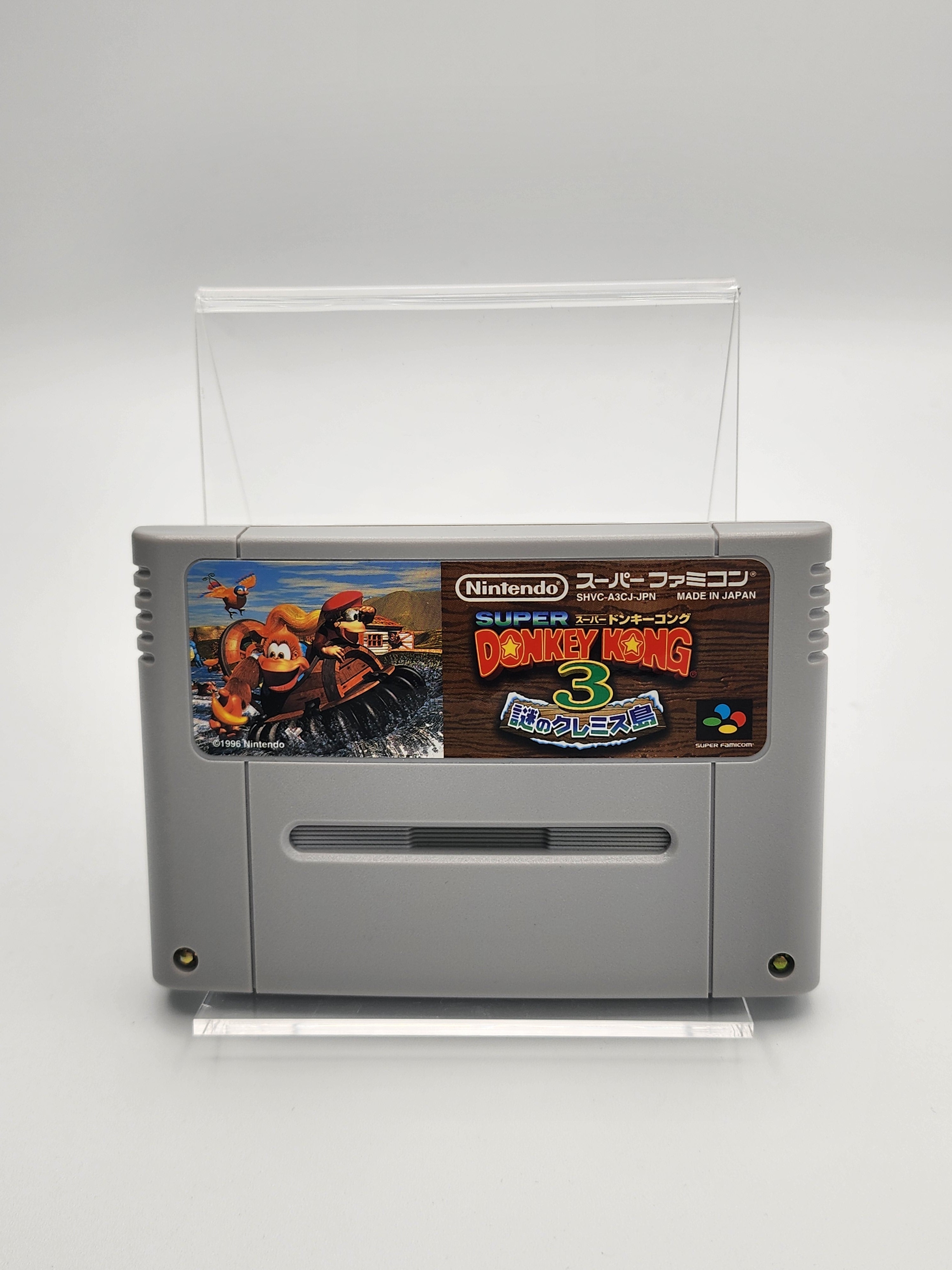 [USED JAPAN] Super Donkey Kong 3: Nazo no Krems Shima Super Famicom (Game Cartridge Only)