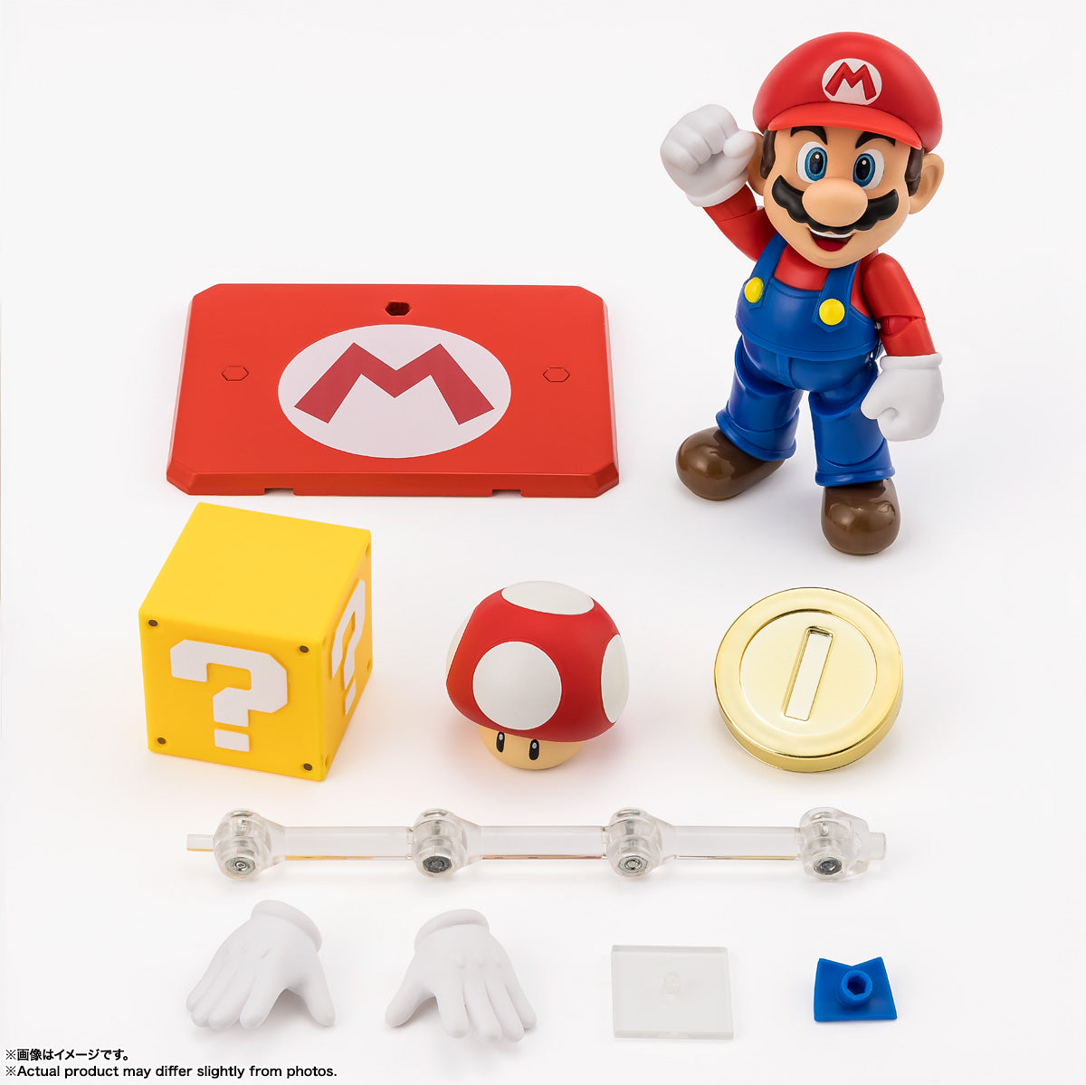 Super Mario S.H.Figuarts Figure - Mario [Pre-Order Oct 2026]