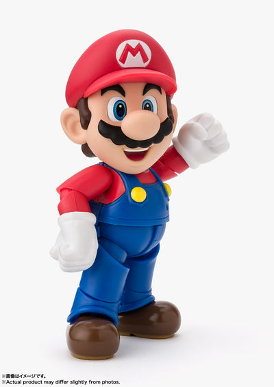 Super Mario S.H.Figuarts Figure - Mario [Pre-Order Oct 2026]