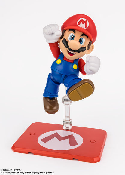 Super Mario S.H.Figuarts Figure - Mario [Pre-Order Oct 2026]