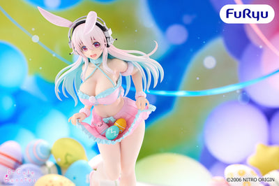 Super Sonico Series Bi Cute Bunnies Figure - Pastel Easter Ver. [Pre-Order Mar 2027]