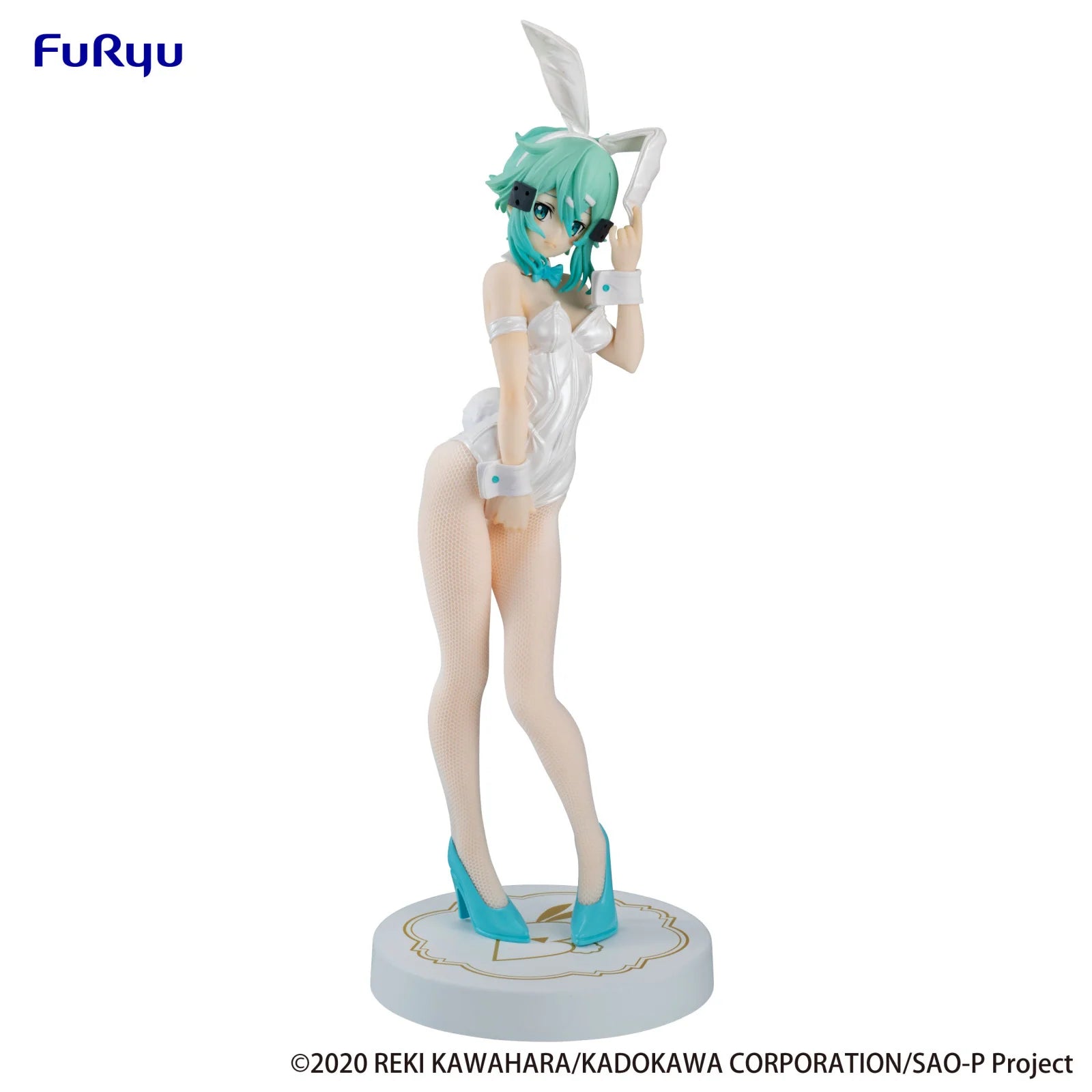 Sword Art Online BiCute Bunnies Figure - Sinon White Pearl ver.