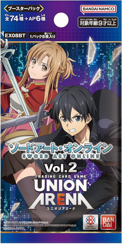 union arena sword art online booster box Sword Art Online Vol. 2 Union Arena Booster Box