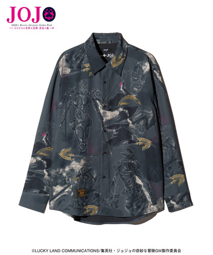 Jojo's Bizarre Adventure x Glamb Fashion Collection - Jean Pierre Polnareff's Stand Shirt [Pre-Order Nov 2026]