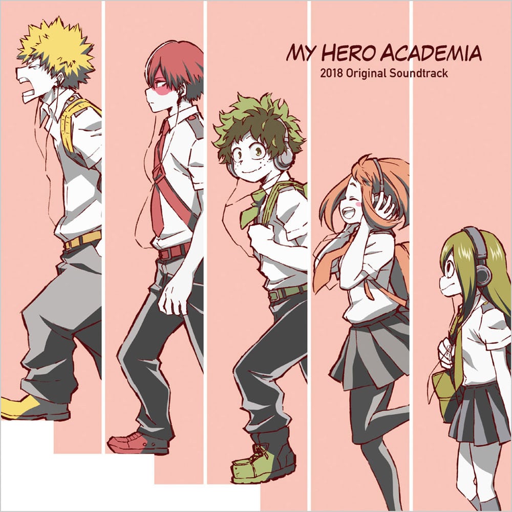 My Hero Academia 2018 Original Soundtrack 2CD cover