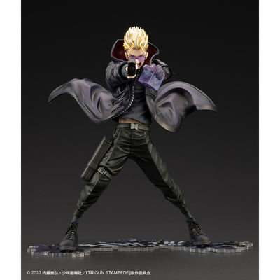 Trigun Stampede ARTFX J Figure - Vash the Stampede The Gunman in Black Ver.