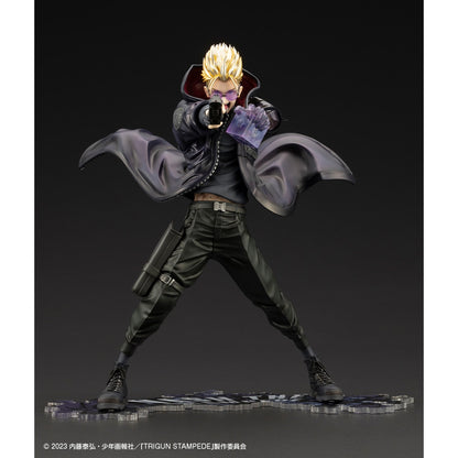 Trigun Stampede ARTFX J Figure - Vash the Stampede The Gunman in Black Ver.