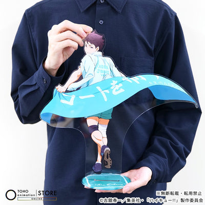 Haikyu!! - BIG Acrylic Stand Toru Oikawa Banner Visual Ver. [Pre-Order Nov 2026] - official photo 4