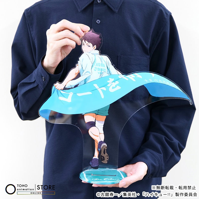 Haikyu!! - BIG Acrylic Stand Toru Oikawa Banner Visual Ver. [Pre-Order Nov 2026] - official photo 4