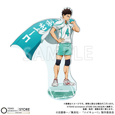 Haikyu!! - BIG Acrylic Stand Hajime Iwaizumi Banner Visual Ver. [Pre-Order Nov 2026] - official photo 1
