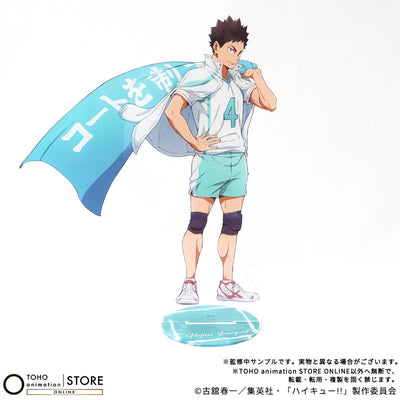 Haikyu!! - BIG Acrylic Stand Hajime Iwaizumi Banner Visual Ver. [Pre-Order Nov 2026] - official photo 2