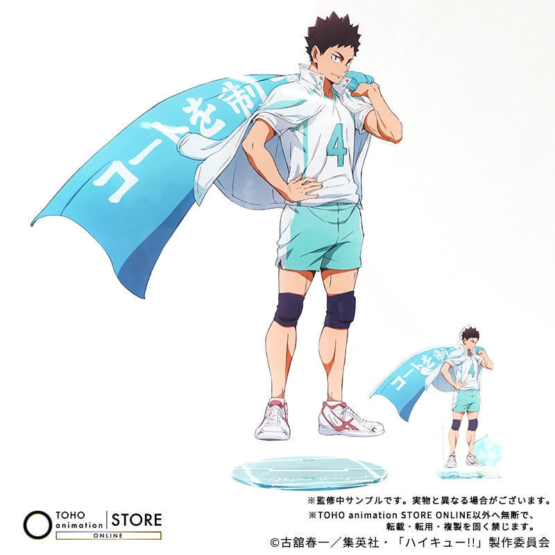 Haikyu!! - BIG Acrylic Stand Hajime Iwaizumi Banner Visual Ver. [Pre-Order Nov 2026] - official photo 5
