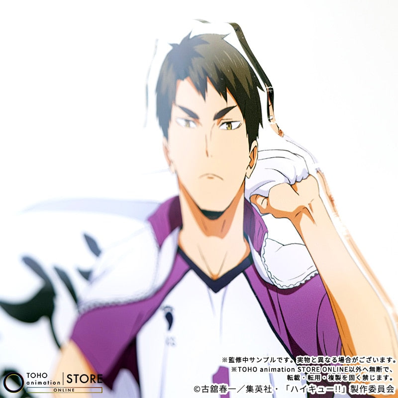 Haikyu!! - BIG Acrylic Stand Wakatoshi Ushijima Banner Visual Ver. [Pre-Order Nov 2026] - official photo 3