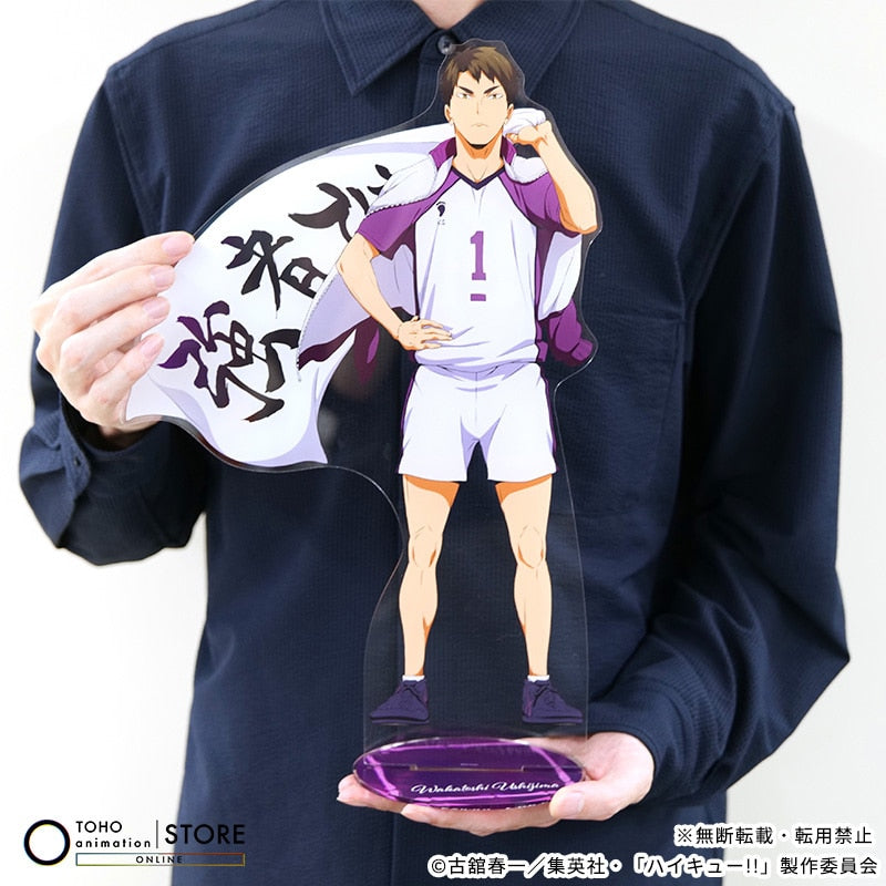 Haikyu!! - BIG Acrylic Stand Wakatoshi Ushijima Banner Visual Ver. [Pre-Order Nov 2026] - official photo 4