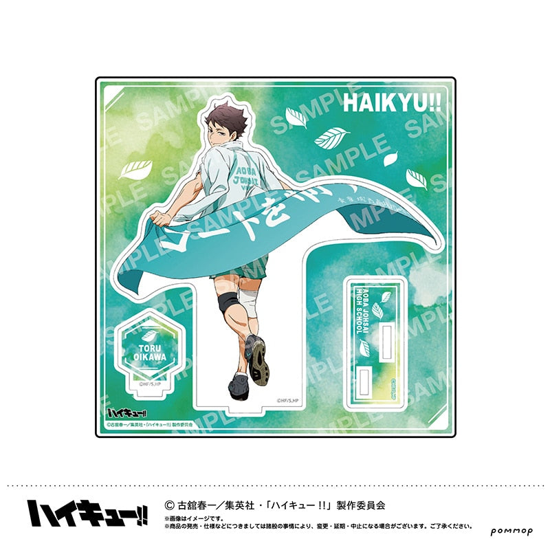 Haikyu!! - Acrylic Stand Toru Oikawa Banner Visual Ver. [Pre-Order Nov 2026] - official photo 1