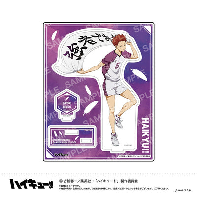 Haikyu!! - Acrylic Stand Satori Tendo Banner Visual Ver. [Pre-Order Nov 2026] - official photo 1