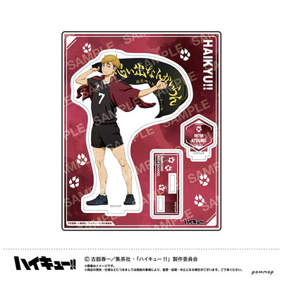 Haikyu!! - Acrylic Stand Atsumu Miya Banner Visual Ver. [Pre-Order Nov 2026] - official photo 1