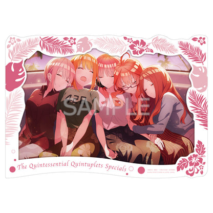 THE QUINTESSENTIAL QUINTUPLETS ICHIBAN KUJI - Quintuplets Honeymoon!! - LAST ONE Prize Newly drawn 5th anniversary art board