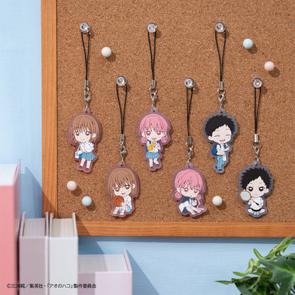 Taito Kuji Blue Box: Summerdays Memory - D Prize Rubber Straps Complete Set of 6 Types