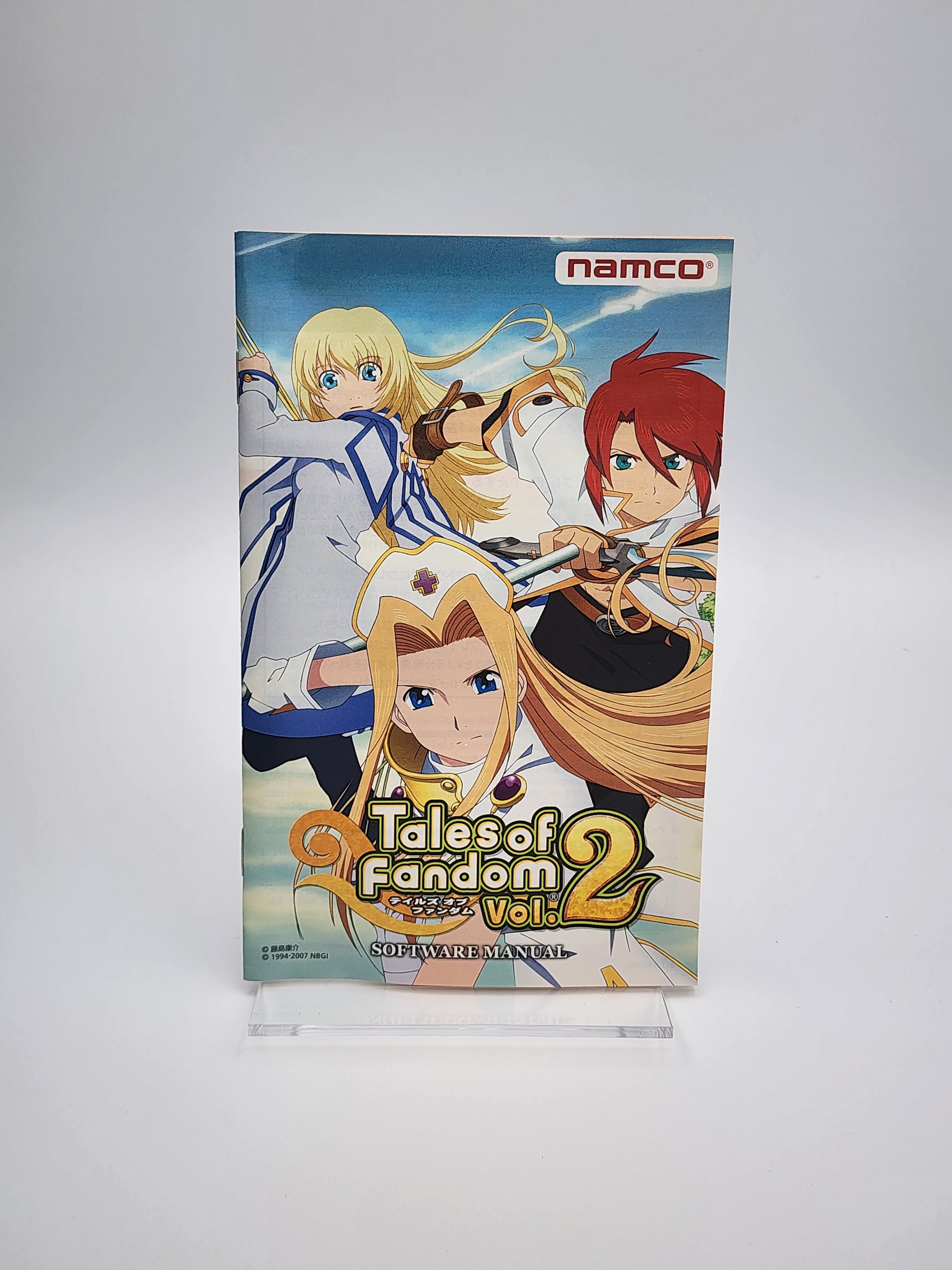 USED JAPAN] Tales of Fandom - Vol.2 Luke Version PS2 – JumpIchiban