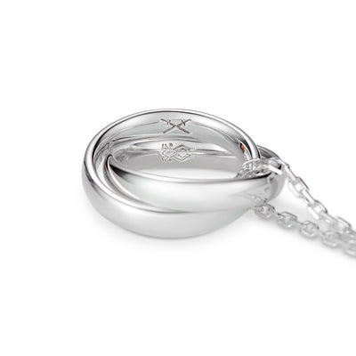 Tales of Symphonia - Lloyd & Colette Double Ring Silver Necklace [Pre-Order Jul 2026]