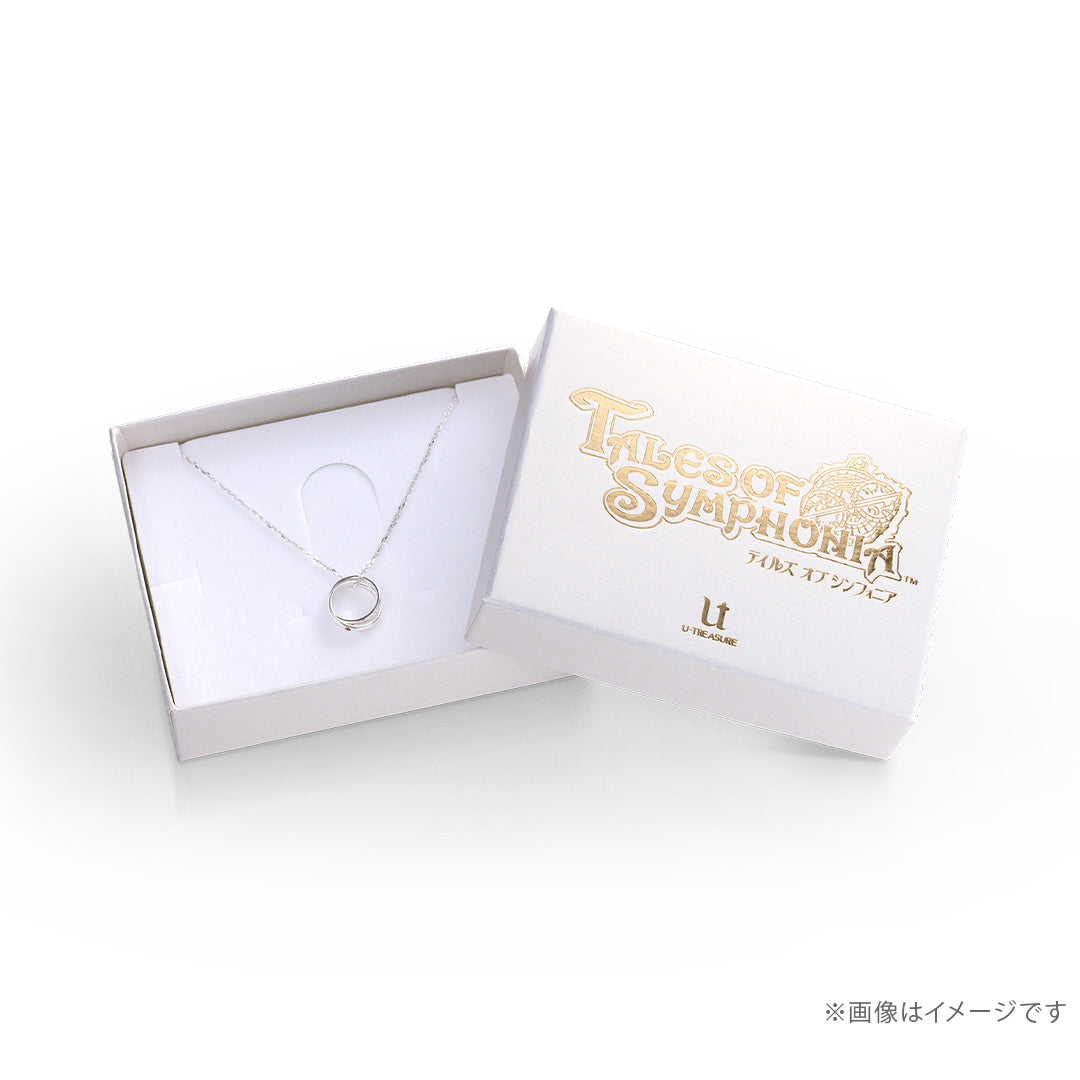Tales of Symphonia - Lloyd & Kratos Double Ring Silver Necklace [Pre-Order Jul 2026]