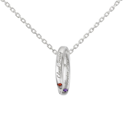 Tales of Symphonia - Lloyd & Kratos Double Ring Silver Necklace [Pre-Order Jul 2026]