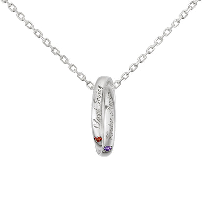 Tales of Symphonia - Lloyd & Kratos Double Ring Silver Necklace [Pre-Order Jul 2026]